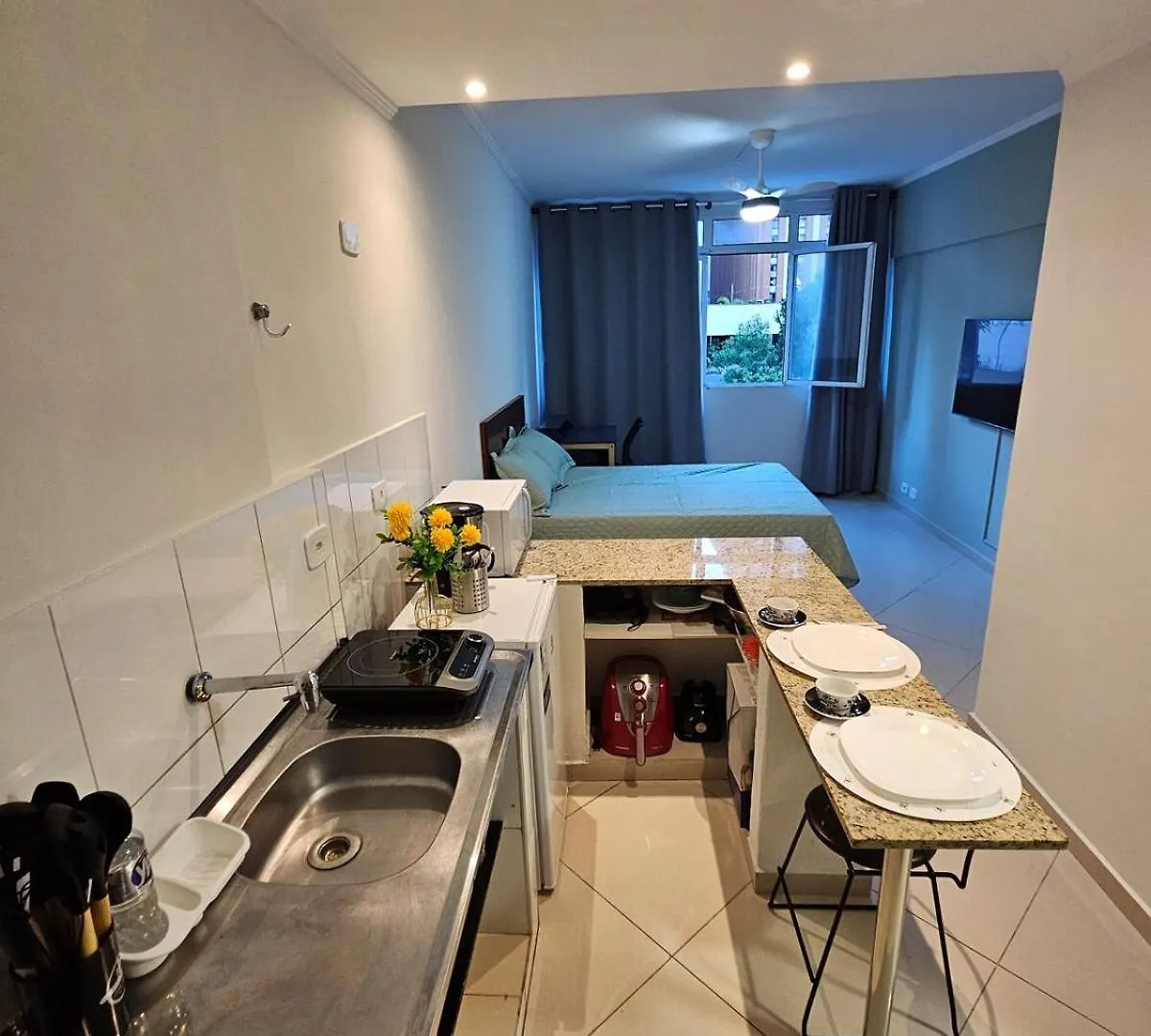 Apartment Aconchegante Studio Ao Lado Av Paulista Sao Paulo